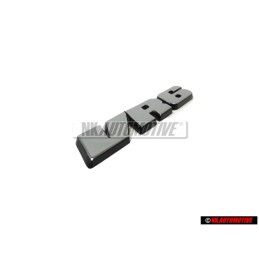 VW Original VR6 Arrière Embleme Monogramme Logo Chrome - 3A0853675 Z10
