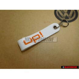 VW Original Porte-Code Blanc Nuage - 1S0087013 UH8
