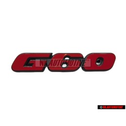 VW Original G60 Avant Embleme Monogramme Logo Rouge - 535853679 QN5