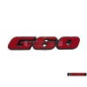 VW Original G60 Avant Embleme Monogramme Logo Rouge - 535853679 QN5