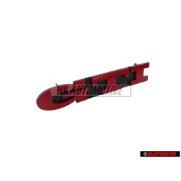 VW Original GTI Avant Embleme Monogramme Logo Rouge - 1H6853679E QN5