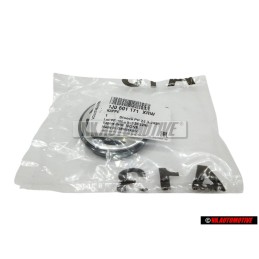 VW Original Capuchon Noir Satine/Chrome Brillant - 1J0601171 XRW