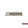 VW Original 2.0 TDI Arrière Embleme Monogramme Logo Chrome - 3AA853675E 739