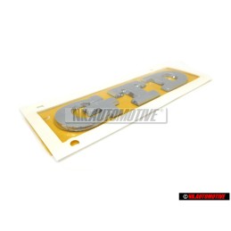 VW Original GTD Arrière Embleme Monogramme Logo Chrome - 5G0853675R 2ZZ