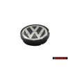 VW Original Capuchon Couleurs Chromees/Noir - 6N0601171 BXF