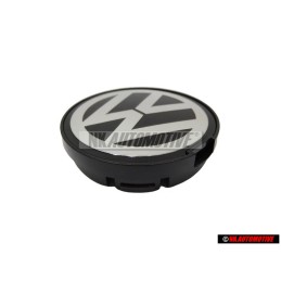VW Original Capuchon Couleurs Chromees/Noir - 6N0601171 BXF