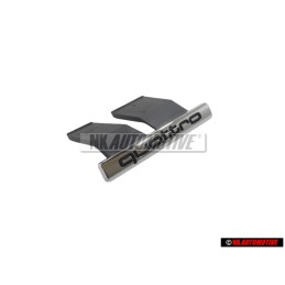 Audi Original QUATTRO Avant Embleme Monogramme Logo Chrome - 8N0853736A 2ZZ