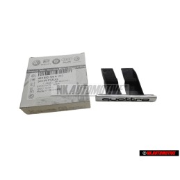 Audi Original QUATTRO Avant Embleme Monogramme Logo Chrome - 4E0853736A 2ZZ