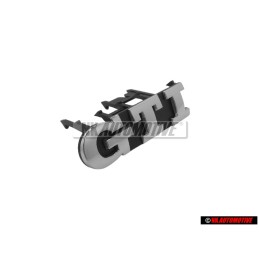 VW Original GTI Avant Embleme Monogramme Logo Chrome - 1J6853679C FDY