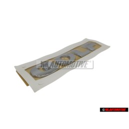 VW Original GOLF Arrière Embleme Monogramme Logo Chrome - 1J6853687 739