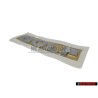 VW Original GOLF Arrière Embleme Monogramme Logo Chrome - 1J6853687 739