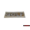 VW Original GOLF Arrière Embleme Monogramme Logo Chrome - 1J6853687 739