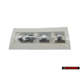 VW Original GTI Arrière Embleme Monogramme Logo Chrome - 6N0853675 739