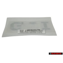 VW Original GTI Arrière Embleme Monogramme Logo Chrome - 6N0853675 739