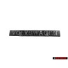 VW Original VOLKSWAGEN Arrière Embleme Monogramme Logo - 171853685A FQ8