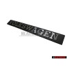 VW Original VOLKSWAGEN Arrière Embleme Monogramme Logo - 171853685A FQ8