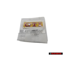VW Original GTI Arrière Embleme Monogramme Logo Rouge - 5G0853675ACJZQ