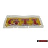 VW Original GTI Arrière Embleme Monogramme Logo Rouge - 5G0853675ACJZQ