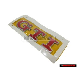 VW Original GTI Arrière Embleme Monogramme Logo Rouge - 5G0853675ACJZQ
