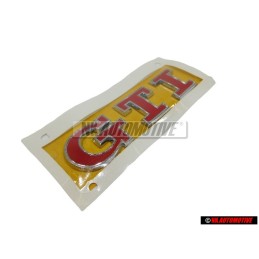 VW Original GTI Arrière Embleme Monogramme Logo Rouge - 5G0853675ACJZQ