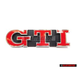 VW Original GTI Avant Embleme Monogramme Logo Rouge - 5G0853679P WYR
