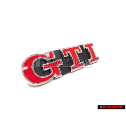 VW Original GTI Avant Embleme Monogramme Logo Rouge - 5G0853679P WYR