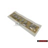 VW Original GOLF Arrière Embleme Monogramme Logo Chrome - 1K6853687 739