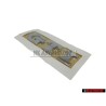 VW Original GTI Arrière Embleme Monogramme Logo Chrome - 1K0853675BJ739