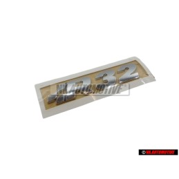 VW Original R32 Arrière Embleme Monogramme Logo Chrome - 1K0853675P 739