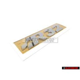 VW Original R32 Arrière Embleme Monogramme Logo Chrome - 1K0853675P 739