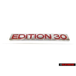 VW Original EDITION30 Arrière Embleme Monogramme Logo - 1K0853675AHKTP