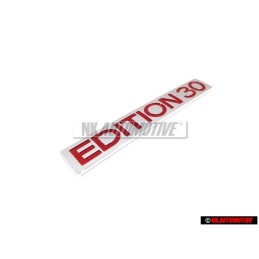 VW Original EDITION30 Arrière Embleme Monogramme Logo - 1K0853675AHKTP