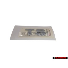 VW Original TSI Arrière Embleme Monogramme Logo Chrome Rouge - 1K0853675AGGQF