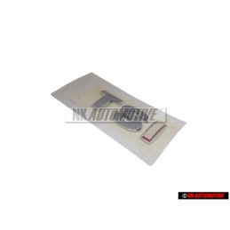 VW Original TSI Arrière Embleme Monogramme Logo Chrome Rouge - 1K0853675AGGQF