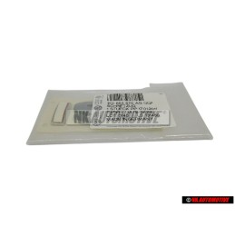 VW Original TSI Arrière Embleme Monogramme Logo Chrome Rouge - 1K0853675AGGQF