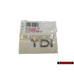 VW Original TDI Arrière Embleme Monogramme Logo Chrome - 1K5853675B 739