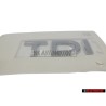 VW Original TDI Arrière Embleme Monogramme Logo Chrome - 1K5853675B 739