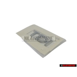 VW Original TDI Arrière Embleme Monogramme Logo Chrome - 1K5853675B 739