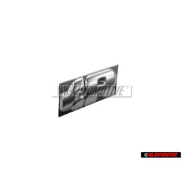 VW Original R32 Volant Plaquette Embleme Logo Aluminium - 1J0419685