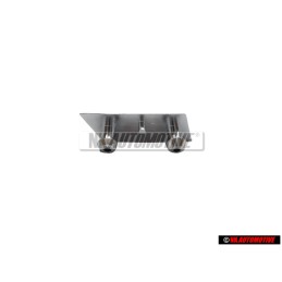 VW Original R32 Volant Plaquette Embleme Logo Aluminium - 1J0419685