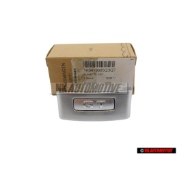 VW Original GT Volant Plaquette Embleme Logo Aluminium - 1K0419685Q 3Q7