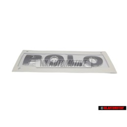VW Original POLO Arrière Embleme Monogramme Logo Chrome - 6N0853687H 739