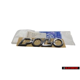 VW Original POLO Arrière Embleme Monogramme Logo Chrome - 6N0853687E Z10