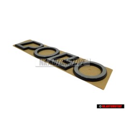 VW Original POLO Arrière Embleme Monogramme Logo Chrome - 6N0853687E Z10