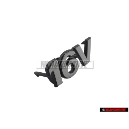 VW Original 16V Avant Embleme Monogramme Logo Chrome - 6N0853679 Z10