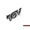 VW Original 16V Avant Embleme Monogramme Logo Chrome - 6N0853679 Z10