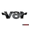 VW Original 16V Avant Embleme Monogramme Logo Chrome - 6N0853679 Z10