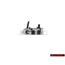VW Original GTI Avant Embleme Monogramme Logo Chrome - 6E0853679D PWV