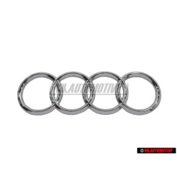 Audi Original Anneaux Arrière Embleme Logo Chrome - 443853742 2ZZ