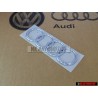 Audi Original Anneaux Arrière Embleme Logo Chrome - 443853742 2ZZ